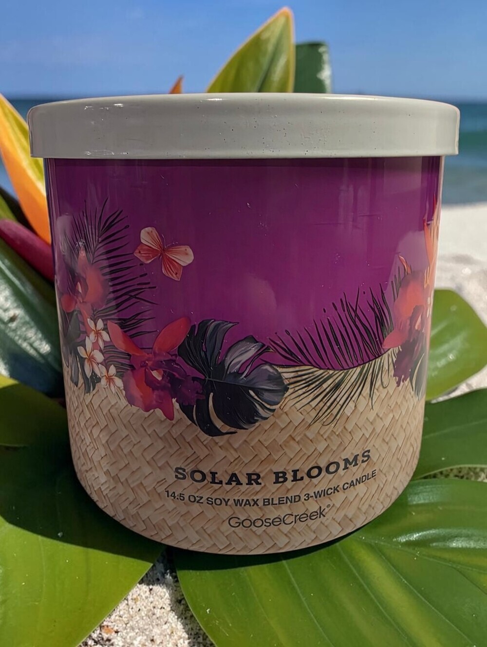 Goose Creek Solar Blooms 3-Wick Candle